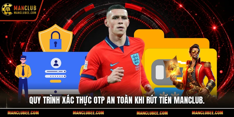 Quy trình xác thực OTP an toàn khi rút tiền Manclub.